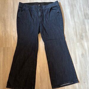 Y2K Vintage Venezia by Lane Bryant tummy control flare jeans - size 22